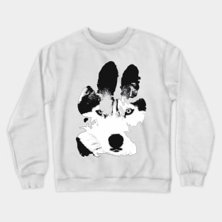 T Shirt dog paw ladies heart Crewneck Sweatshirt